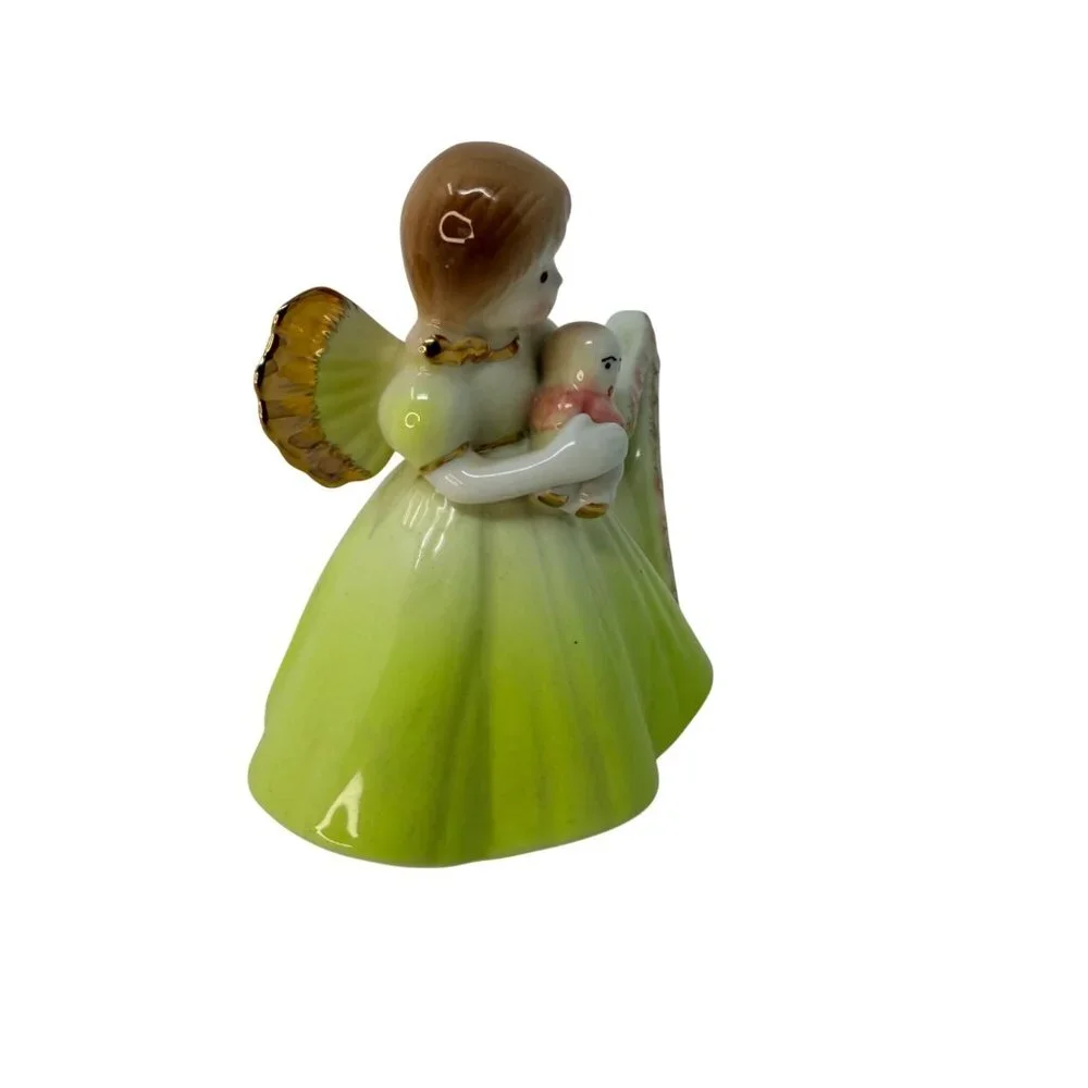 Vtg Josef Originals Birthday Girl Angel Figurine 7 Years Old 7th Birthday Gift